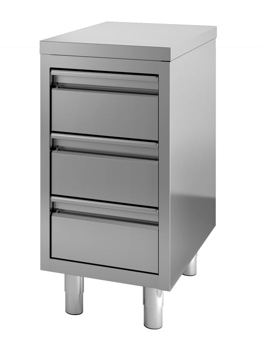 Werktafel met laden - 400x700 mm - Combisteel 7452.0500