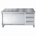 700 WERKTAFEL SCHUIFDEUREN LADEN 2000 - 7452.0910