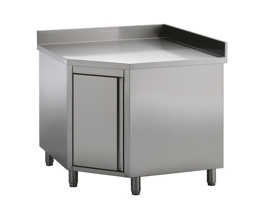 Werktafel hoek met deur - Combisteel 7452.3000