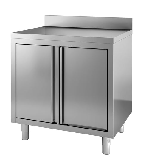 Werktafel draaideuren rand - 800x700 mm - Combisteel 7452.3070