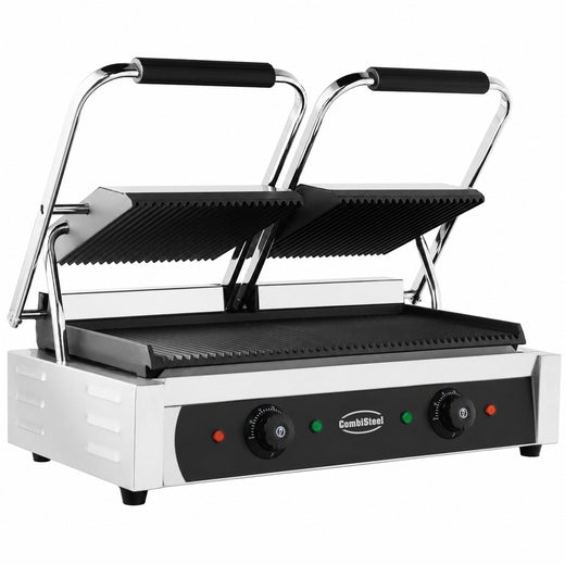 Contact grill dubbel - Combisteel 7455.0460