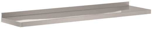 RVS wandschap 1600 excl. konsoles - 1600x400 mm - Combisteel 7455.0590