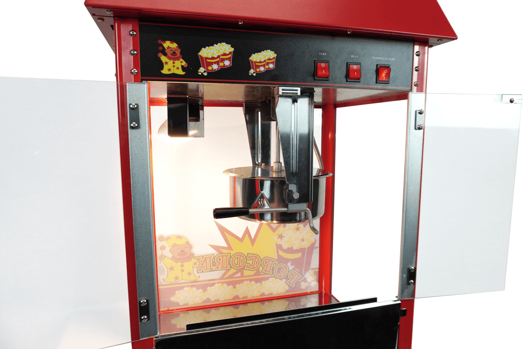 POPCORNMACHINE INCL. WIELEN - aanvullende productfoto 1