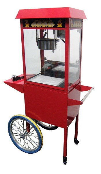 POPCORNMACHINE INCL. WIELEN - 7455.0815