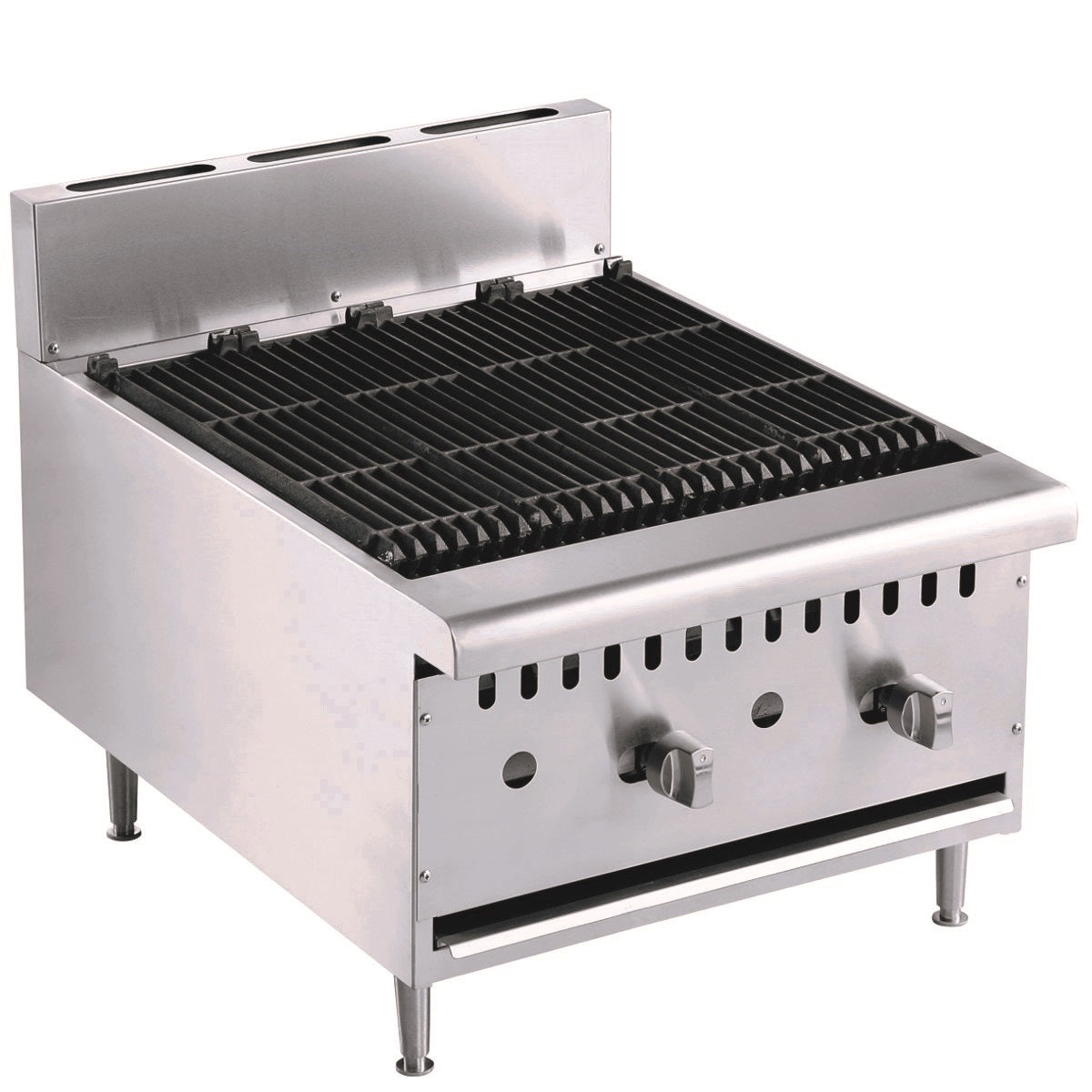 GAS LAVASTEENGRILL 2 BRANDERS - 7455.0900
