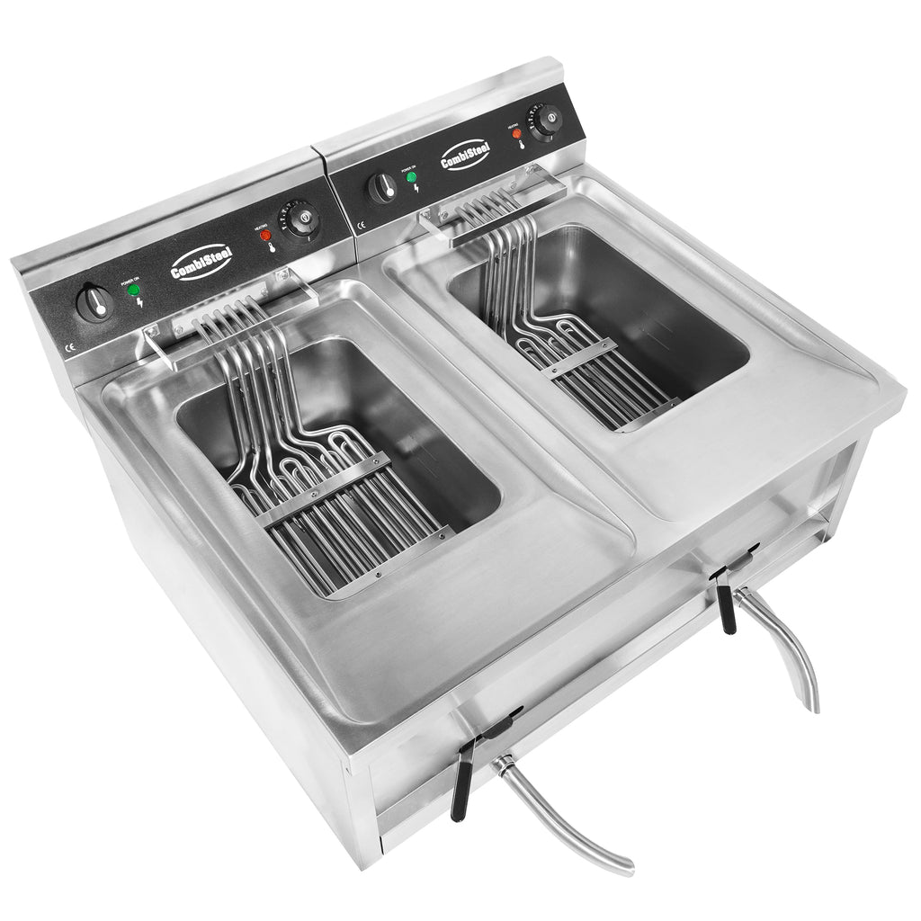 FRITEUSE TAFEL 2X12L 2X9KW - aanvullende productfoto 2