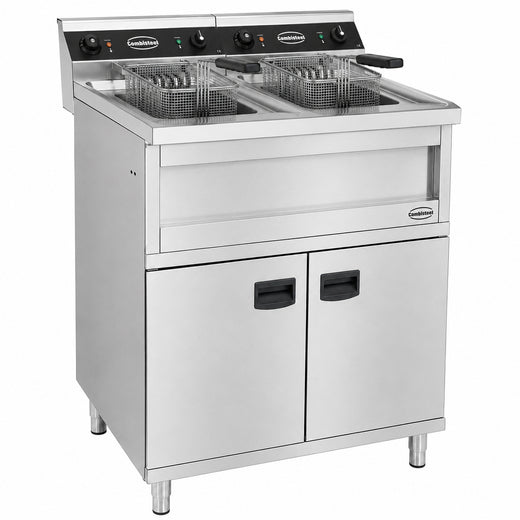 Friteuse staand 2X12 l 2X6KW - Combisteel 7455.0960