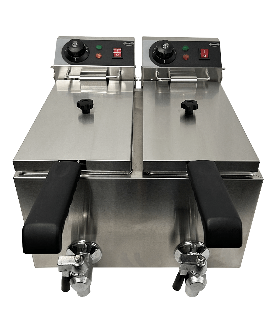 ELEKTRISCHE TAFELFRITEUSE 2X4 L - aanvullende productfoto 1