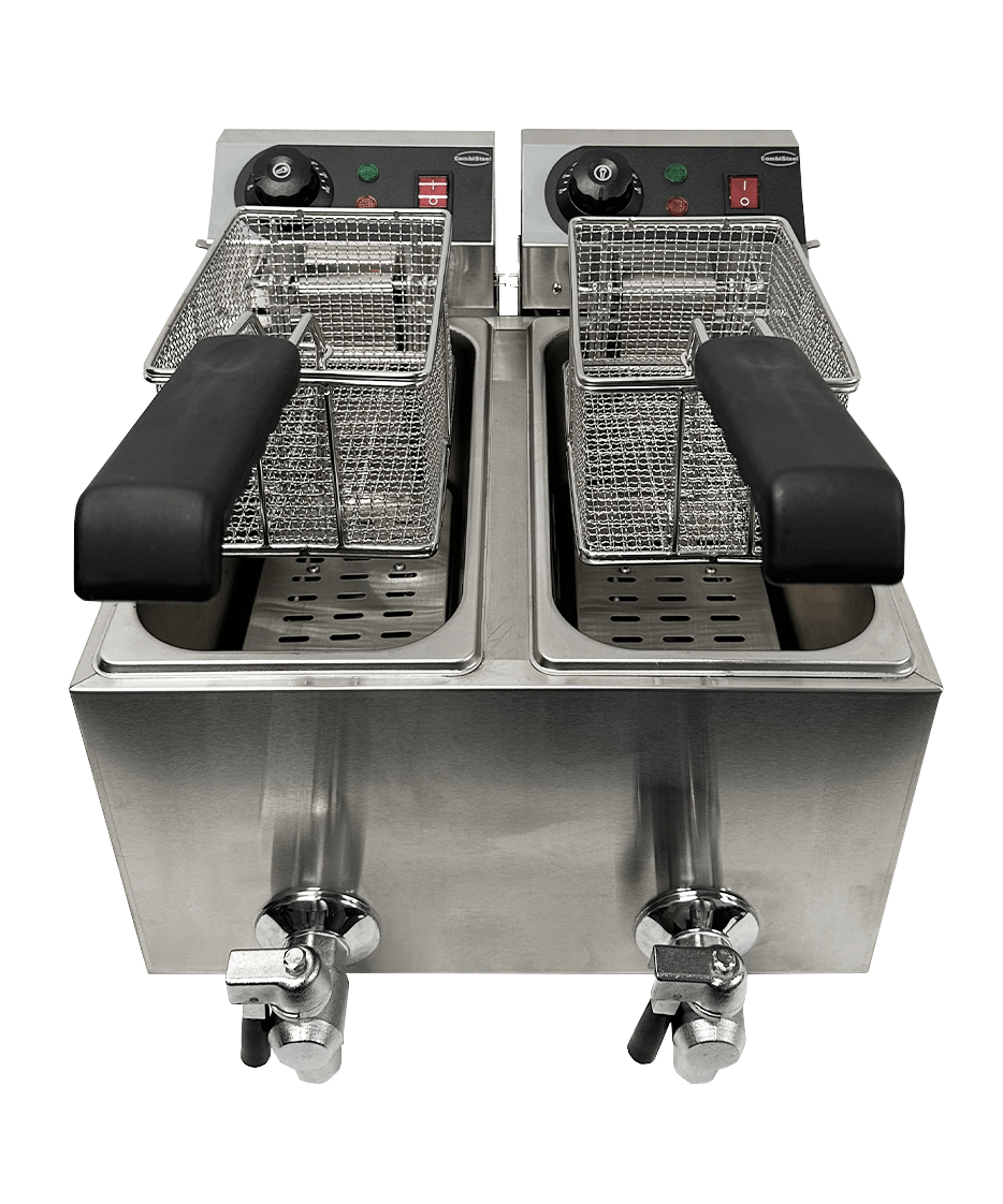 ELEKTRISCHE TAFELFRITEUSE 2X4 L - aanvullende productfoto 2
