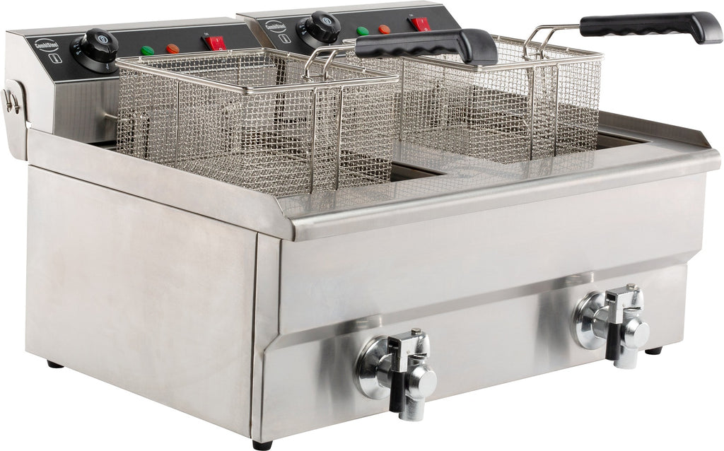 ELEKTRISCHE TAFELFRITEUSE 2X8 L - aanvullende productfoto 1