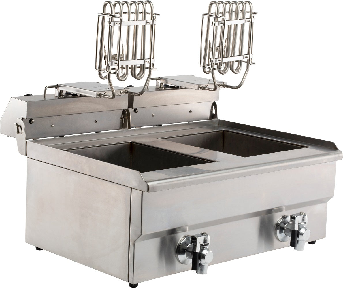 Electric countertop fryer 2X8 l - Combisteel 7455.1005