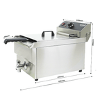 ELEKTRISCHE TAFELFRITEUSE 1X10 L - aanvullende productfoto 17