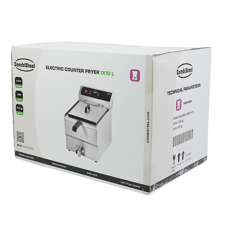Electric countertop fryer 1X10 l - Combisteel 7455.1006
