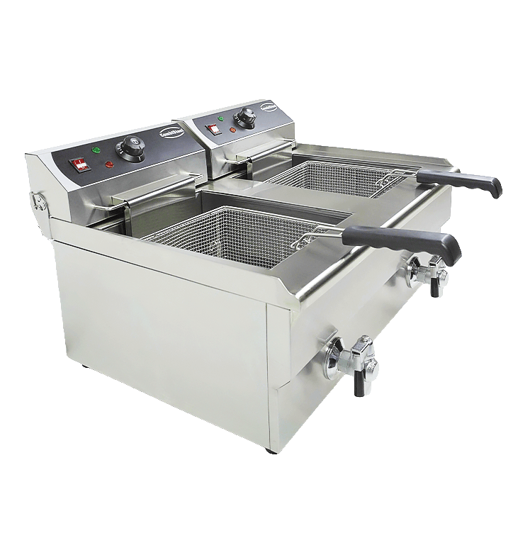 ELEKTRISCHE TAFELFRITEUSE 2X10 L - aanvullende productfoto 5