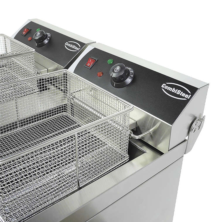 Electric countertop fryer 2X10 l - Combisteel 7455.1007