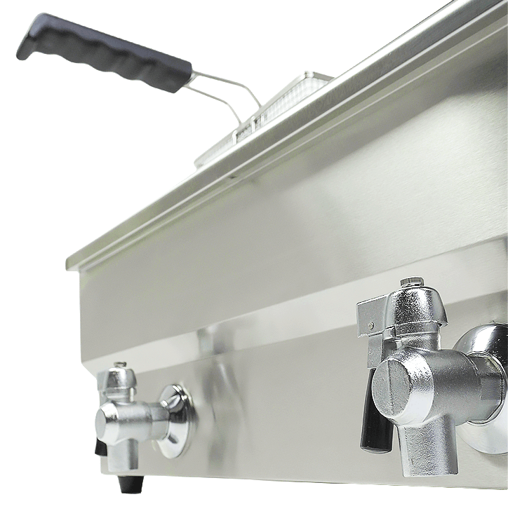 Electric countertop fryer 2X10 l - Combisteel 7455.1007