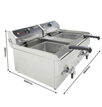 ELEKTRISCHE TAFELFRITEUSE 2X10 L - aanvullende productfoto 16