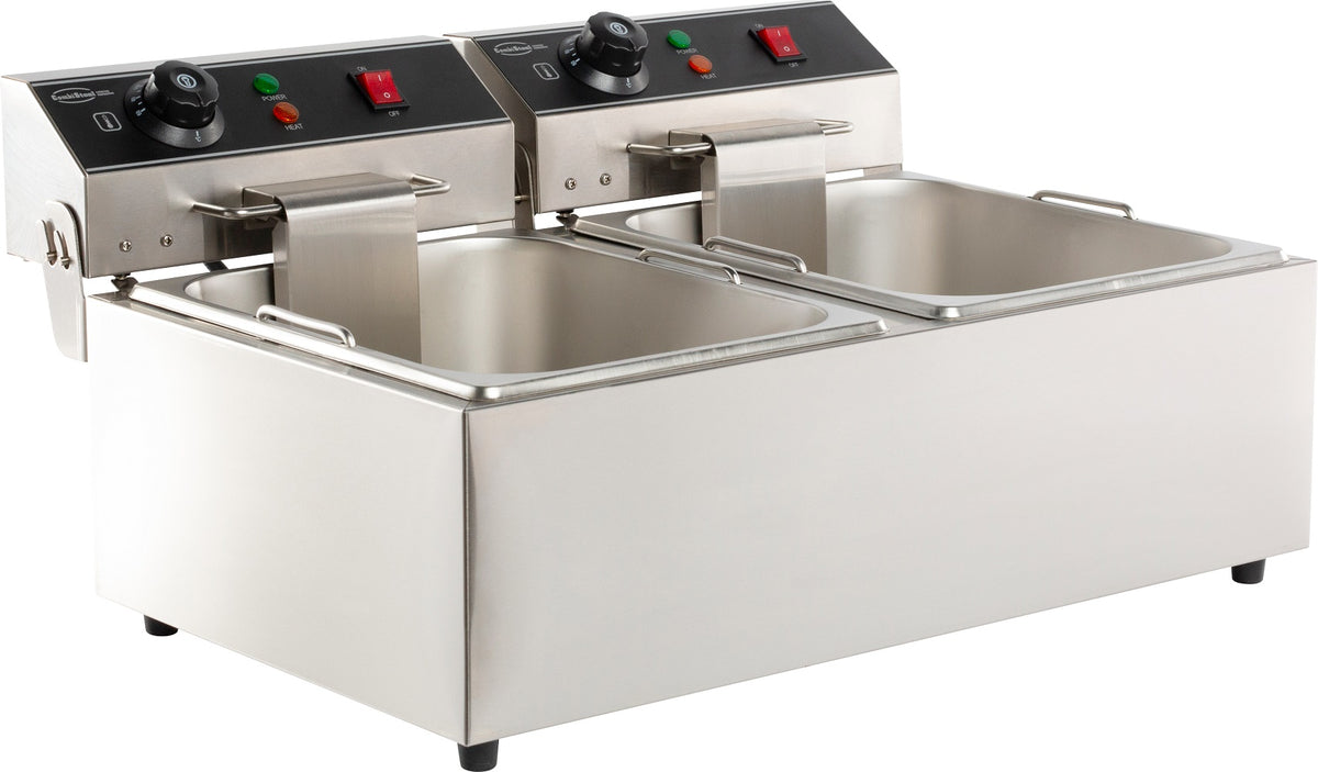 ELEKTRISCHE TAFELFRITEUSE 2X6 L - aanvullende productfoto 2