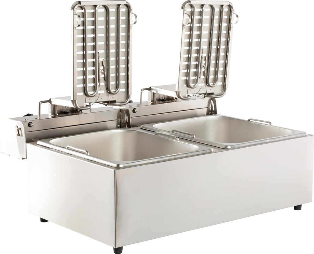 ELEKTRISCHE TAFELFRITEUSE 2X6 L - aanvullende productfoto 3
