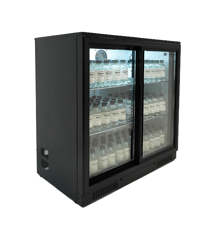 BARKOELER ZWART 2 SCHUIFDEUREN - aanvullende productfoto 1