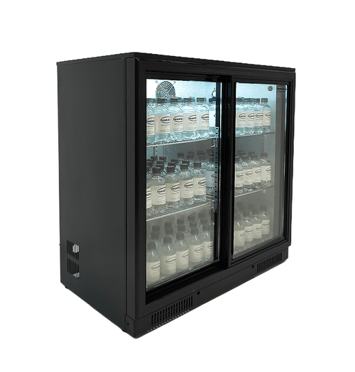 BARKOELER ZWART 2 SCHUIFDEUREN - aanvullende productfoto 1