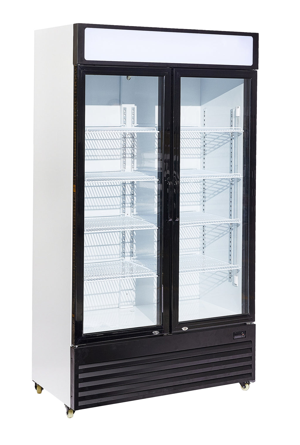 KOELKAST 2 GLASDEUREN BEZ-750 GD - 7455.1390