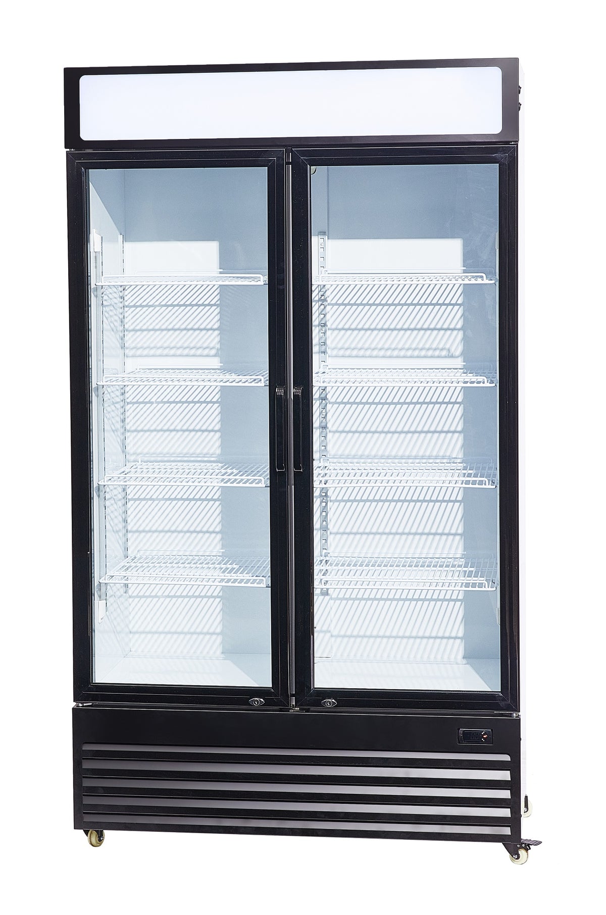 Refrigerator 2 glass doors BEZ-750 gd - Combisteel 7455.1390