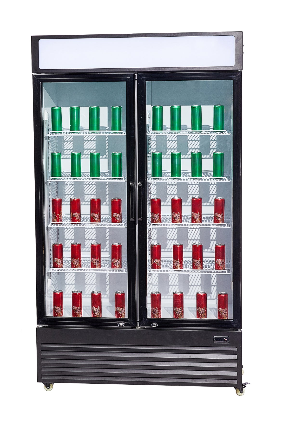 Refrigerator 2 glass doors BEZ-750 gd - Combisteel 7455.1390