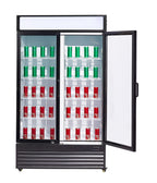 KOELKAST 2 GLASDEUREN BEZ-750 GD - aanvullende productfoto 6