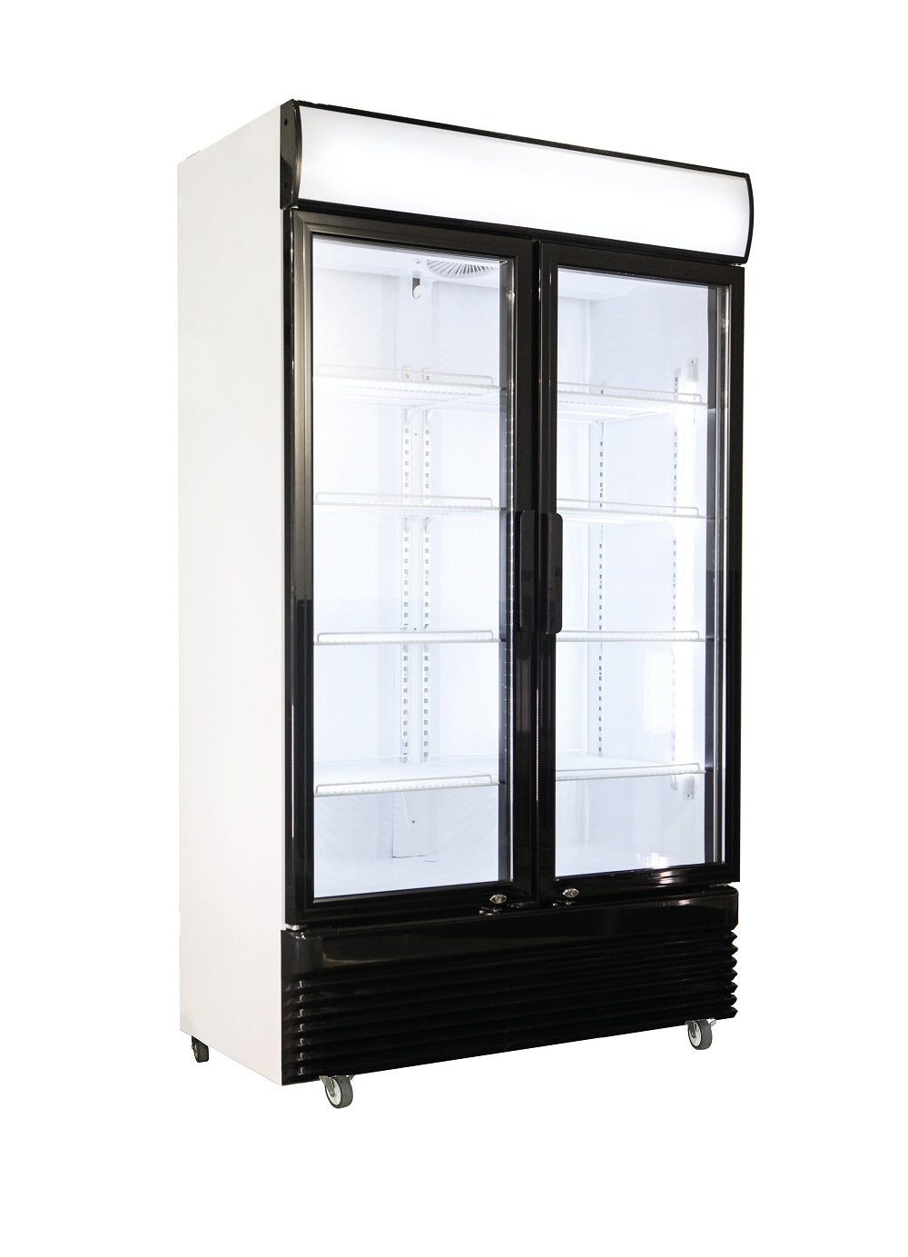 KOELKAST 2 GLASDEUREN BEZ-780 GD - 7455.1392