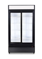 KOELKAST SCHUIF GLASDEUREN BEZ-750 SL - aanvullende productfoto 1