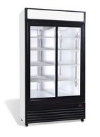 KOELKAST SCHUIF GLASDEUREN BEZ-750 SL - 7455.1395