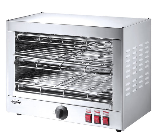 Salamander toaster 2 niveaus - Combisteel 7455.1650