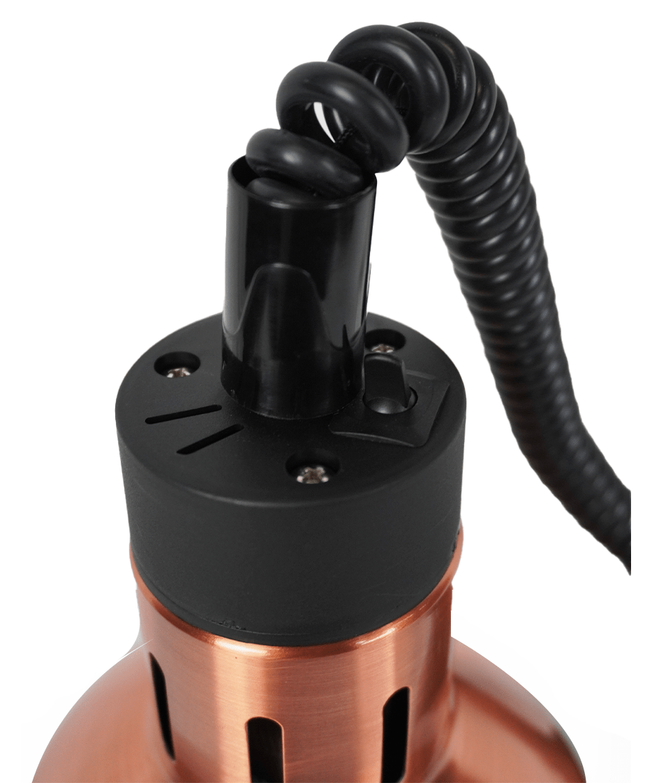 CS WARMHOUDLAMP CH-01 BRONS - aanvullende productfoto 4