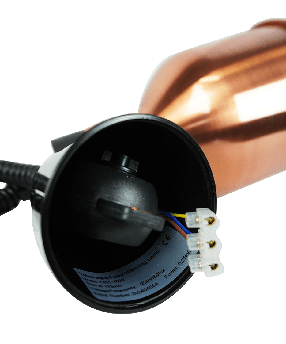 CS WARMHOUDLAMP CH-01 BRONS - aanvullende productfoto 11