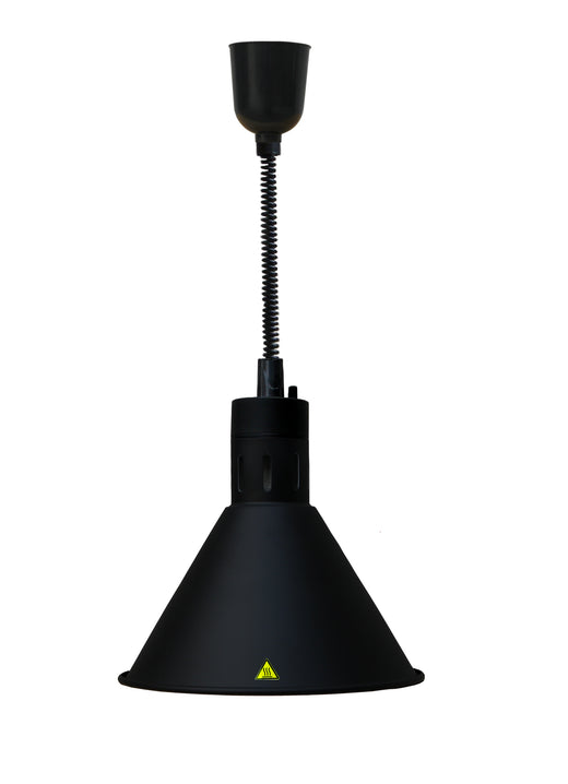 Cs warmhoudlamp CH-02 zwart - Combisteel 7455.1810