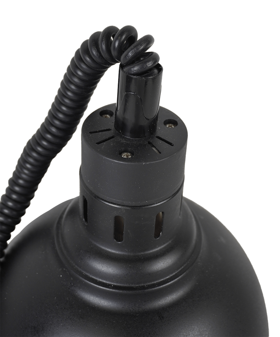 CS WARMHOUDLAMP CH-04 ZWART - aanvullende productfoto 5