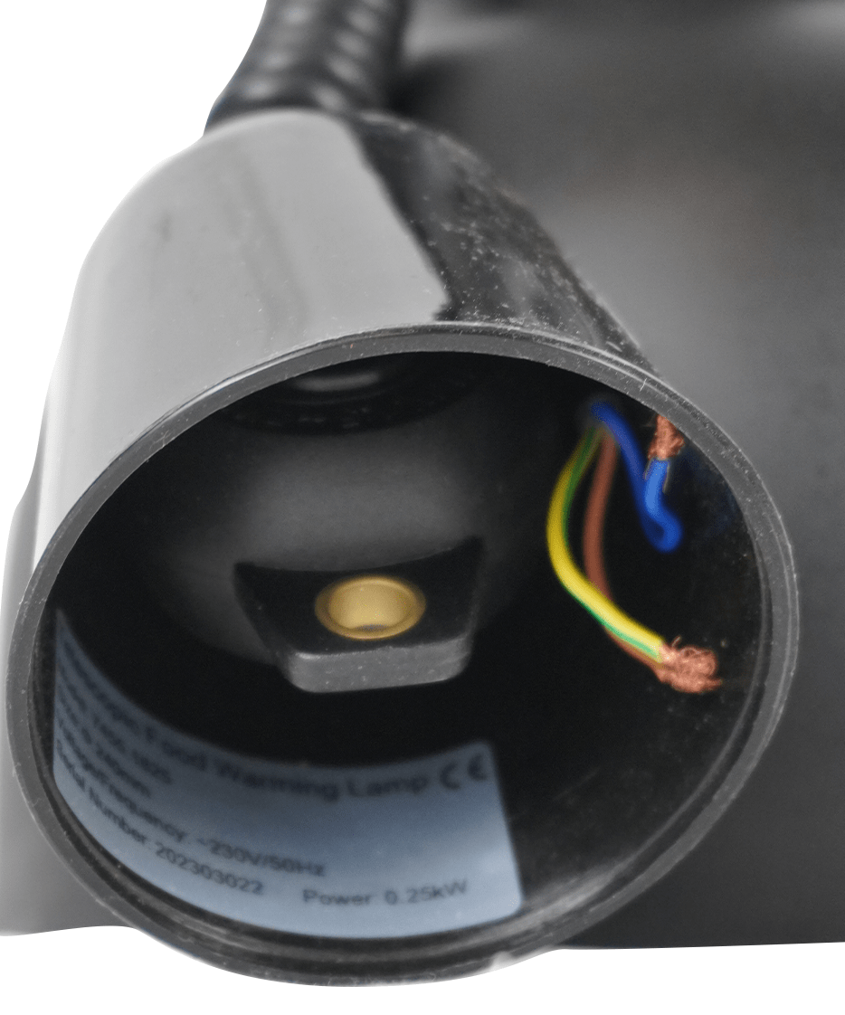 CS WARMHOUDLAMP CH-01 ZILVER - aanvullende productfoto 9