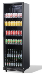 KOELKAST 1 GLASDEUR ZWART NAP-360 - aanvullende productfoto 4