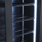 KOELKAST 3 GLASDEUREN ZWART NAP-1200 *TRANSPORT OP AANVRAAG* - aanvullende productfoto 12