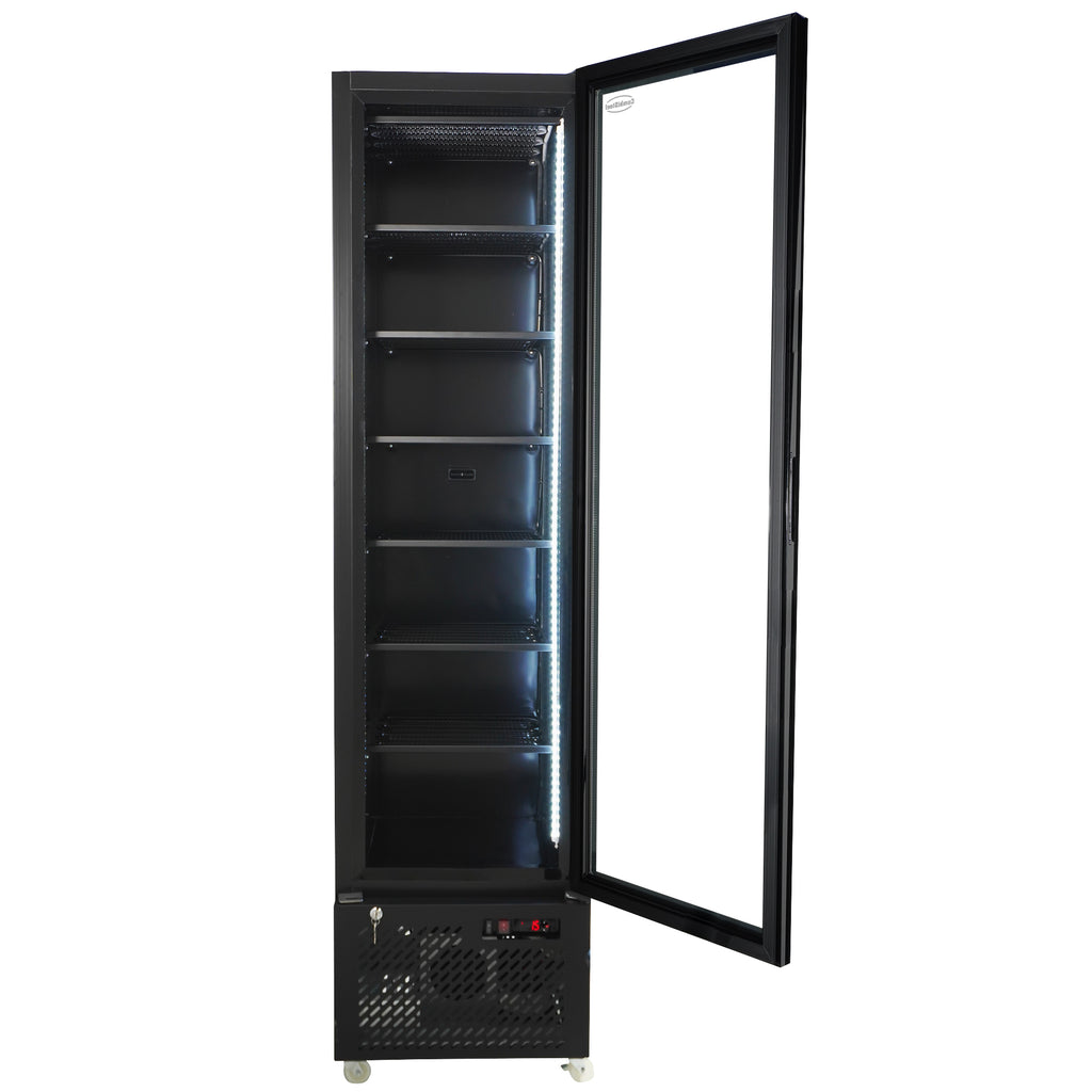 VRIESKAST 1 GLASDEUR ZWART NAP-250F - aanvullende productfoto 9