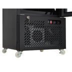 VRIESKAST 1 GLASDEUR ZWART NAP-250F - aanvullende productfoto 4