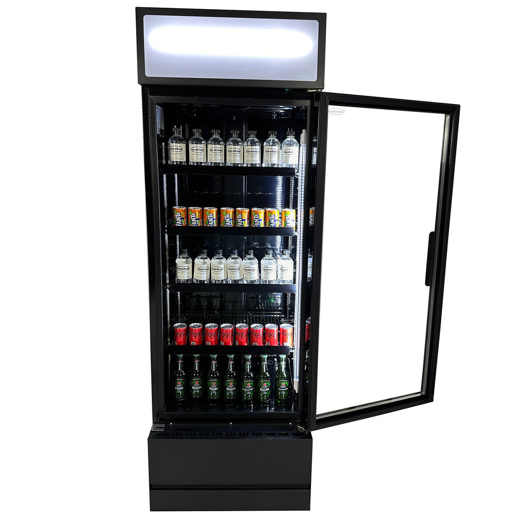 KOELKAST GLASDEUR FCU-370 BL - aanvullende productfoto 4