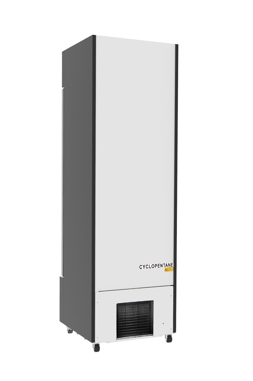 KOELKAST GLASDEUR FCU-370 BL - achterzijde