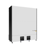 KOELKAST 3 GLASDEUREN ZWART FCU-1200 BL - achterzijde