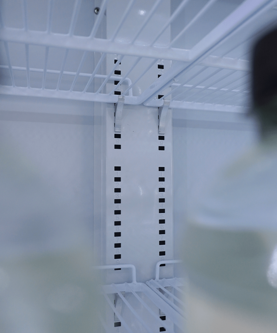 KOELKAST 3 GLASDEUREN JDE-1530R - aanvullende productfoto 11