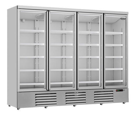 Koelkast 4 glasdeuren JDE-2025R - Combisteel 7455.2210