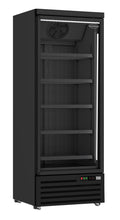 VRIESKAST 1 GLASDEUR ZWART JDE-600F BL - 7455.2244