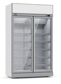 KOELKAST 2 GLASDEUREN INS-1000R - 7455.2400