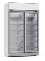 VRIESKAST 2 GLASDEUREN INS-1000F
**Let op, er is sprake van een hogere inschakelstroom waardoor een automaat met C karakteristiek noodzakelijk is.** - 7455.2420